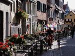 Jochen Mensing: T�bingen Ammergasse vor dem Haagtor