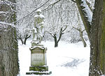 Jochen Mensing: "H&ouml;lderlin im Schnee" Winter 2004