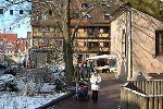 Jochen Mensing: Der samst�gliche Jakobusmarkt in T�bingen, S�dseite