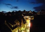 Jochen Mensing: Tübingen bei Nacht, Nervenklinik und Schmiedtorstraße