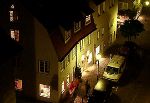 Jochen Mensing: T�bingen bei Nacht, Schmiedtorstra�e