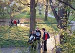 Jochen Mensing: Fr&uuml;hling im Alten Botanischen Garten, April 2003