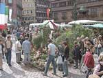 Jochen Mensing: Umbrisch-Provencalischer Markt 2003. Garten-Kehrer