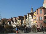 Jochen Mensing: Die Neckarfront in T�bingen, das beliebteste Fotomotiv der Stadt