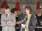 Jochen Mensing: Er&ouml;ffnungsansprache der Oberb&uuml;rgermeisterin Russ-Scherer, Stadtfest 11. Juli 2003